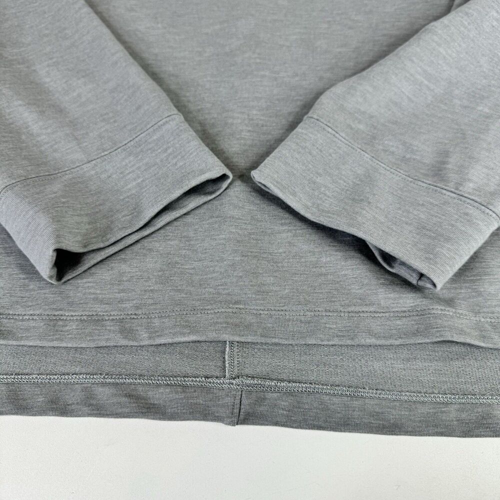 Nike Yoga Dri Fit hoodie hooded sweatshirt gray Pull-over DM7033-073 - Picture 10 of 14